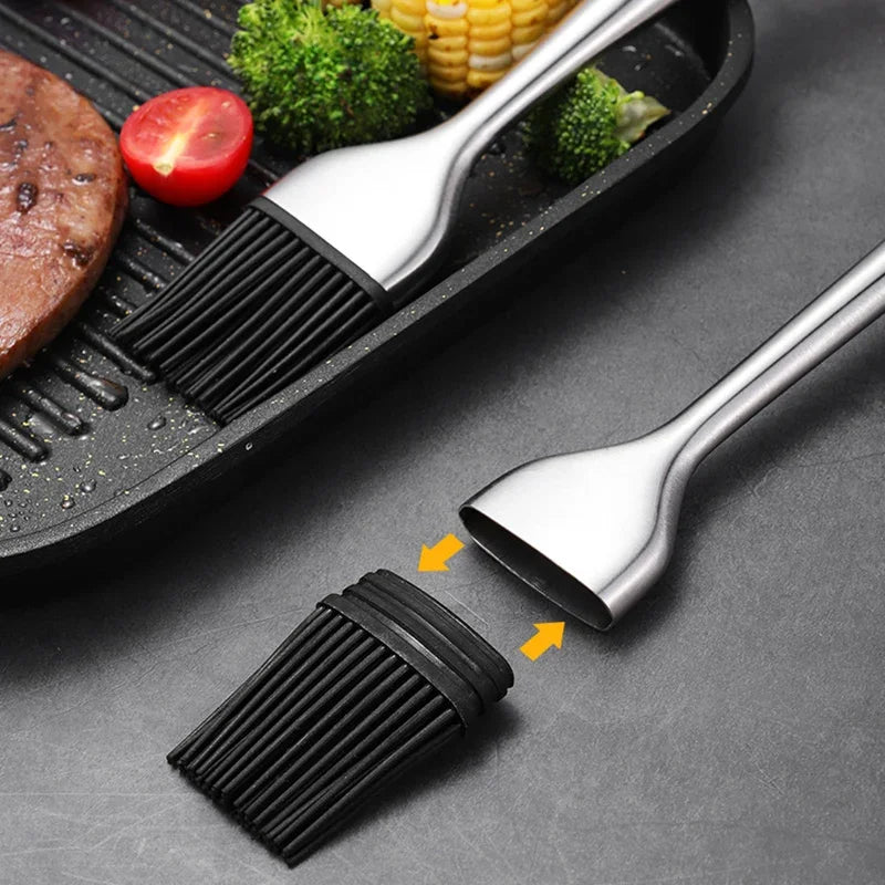 Silicone Basting Brush | Heat Resistant -40C to 230C | Non Stick Finish | One Size