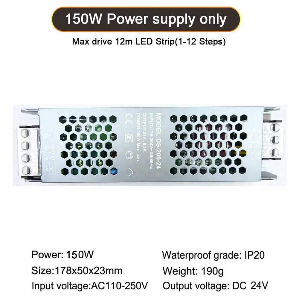 ES32-V 6 Run Modes 32CH Output Infrared Control SKYDANCE PIR Sensor Stair Light Controller KIT For Single Color COB LED Strip from PriceLows™