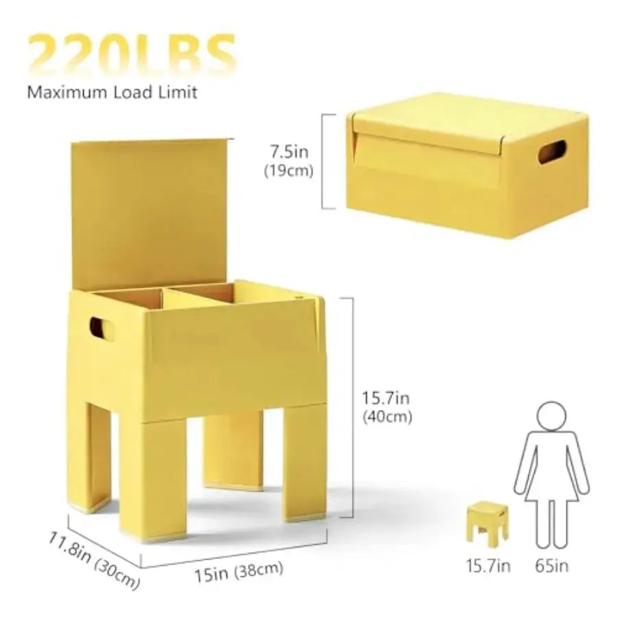 Nightstand Bedside with Storage Space, Multifunctional Colorful Plastic End Table Small Side Table for Bedroom, Dorm and Small from PriceLows™