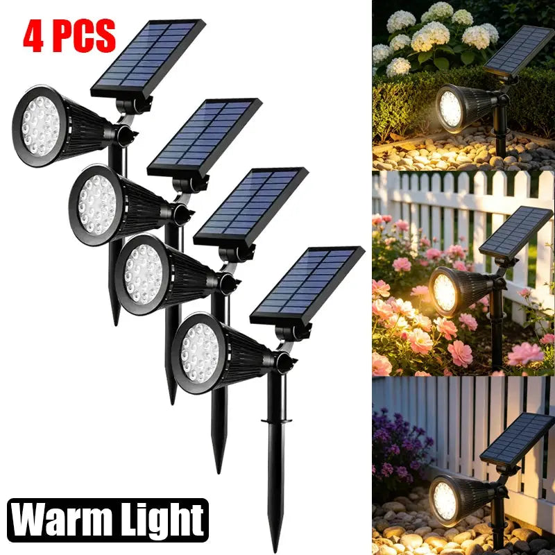 FAMCDC Solar Spot Light Outdoor Lawn Lamp Waterproof Spotlights Solar Garden Lights Landscape Lighting Decoration Pathway Lamp from PriceLows™