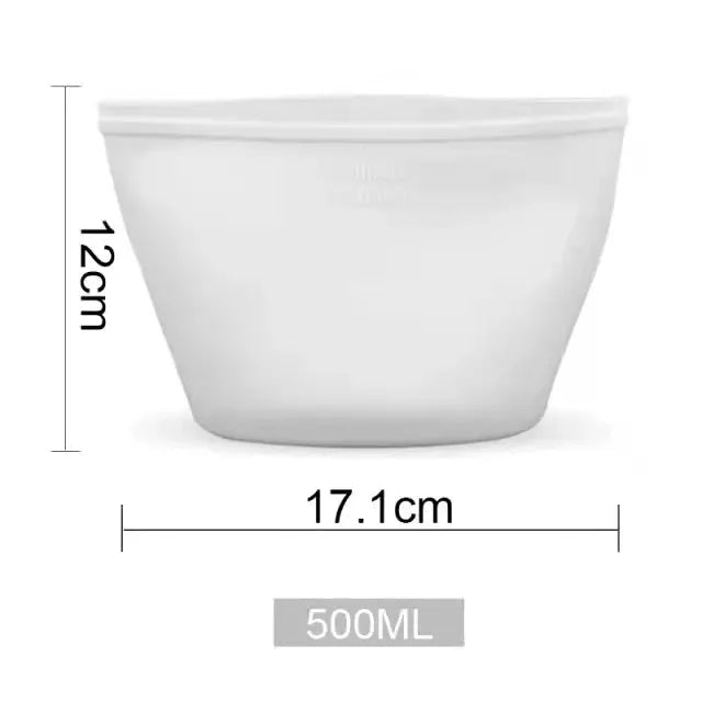 Reusable Silicone Food Storage Bags | Food Grade | Fridge Friendly | 1 Pack