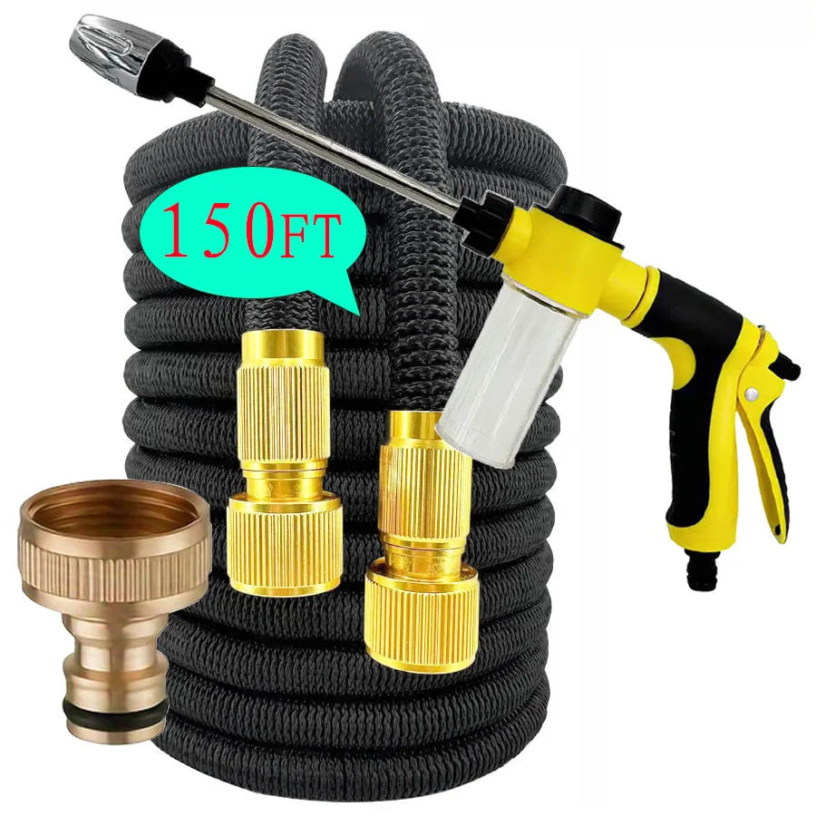 2025 Expandable Magic Hose, High-Pressure Car Wash, 7Water Spraying Functions, Water Gun, Home Garden Watering Hose garden hose from PriceLows™