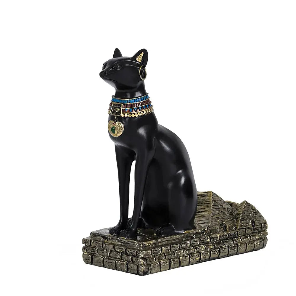 Egypt Anubis Wine Rack Bastet God Cat Wine Bottle Rack Resin Arts And Crafts Bar Ornament Decoration from PriceLows™