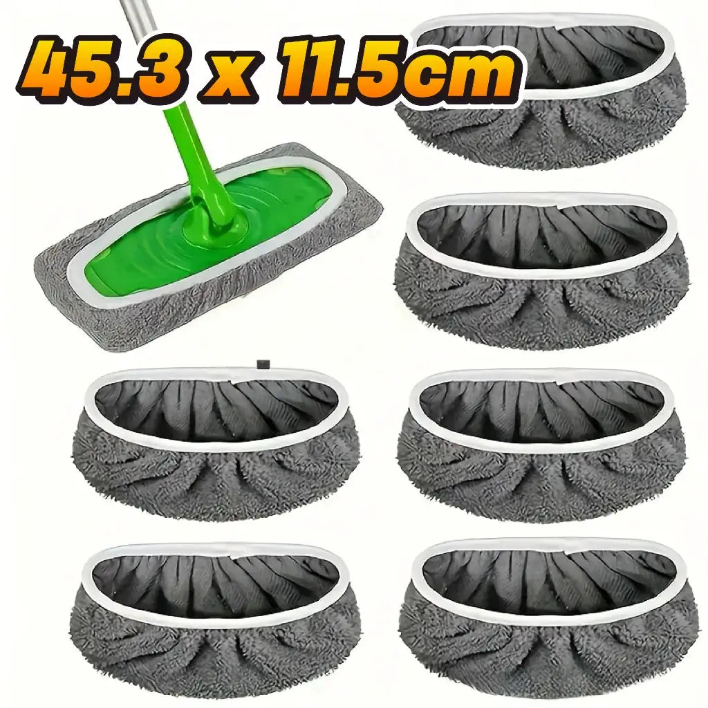 Reusable Ultra-fine Fiber Mop Pads, Excellent Water Absorption, Strong Adhesion Replacement Cleaning Pads Compatible with Most S from PriceLows™