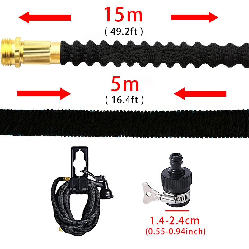 Garden Water Hose 3 Times Expandable Watering Hose High Pressure Flexible Car Wash Watering Garden Irrigation Magic Hose Pipe from PriceLows™