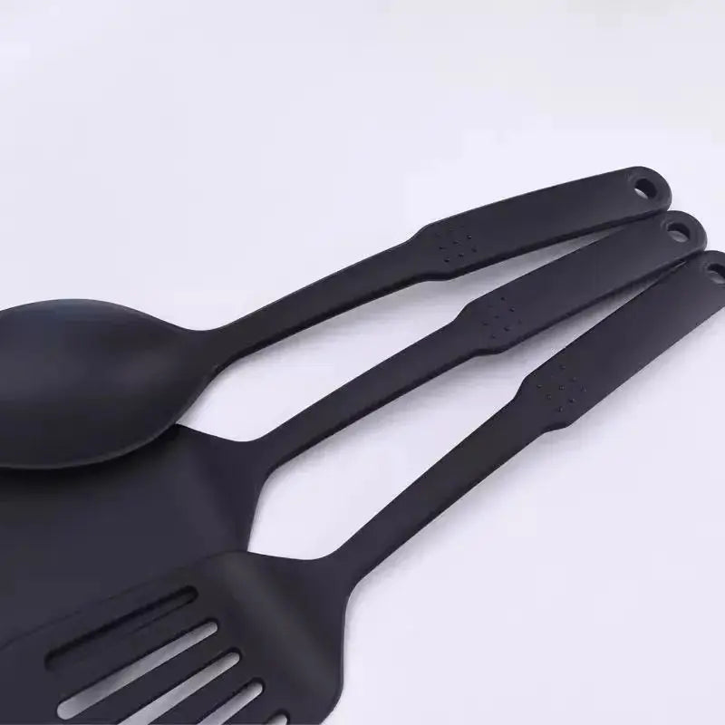 1Pc/7Pcs Straight Nylon Kitchen Cookware Set Non-Stick Pans Utensil Set Turner, Soup Ladle, Skimmer Set from PriceLows™