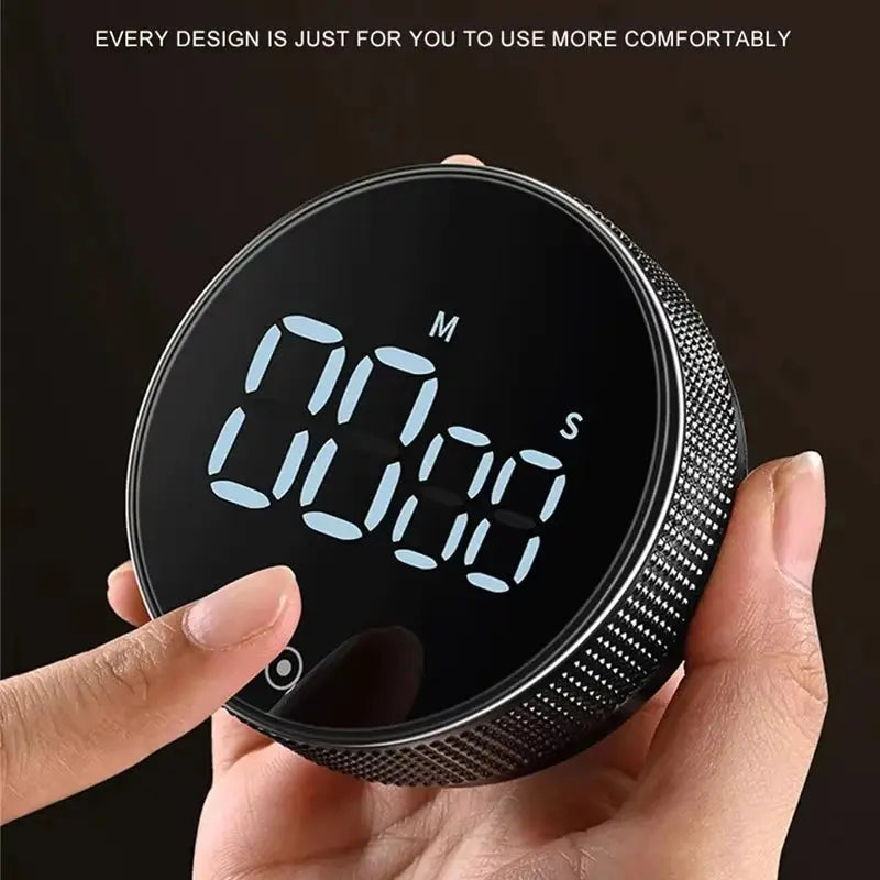 Dinrgo Magnetic Digital Timers Manual Countdown Kitchen Timer Countdown Clock Mechanical Counter for Cooking Shower Study from PriceLows™