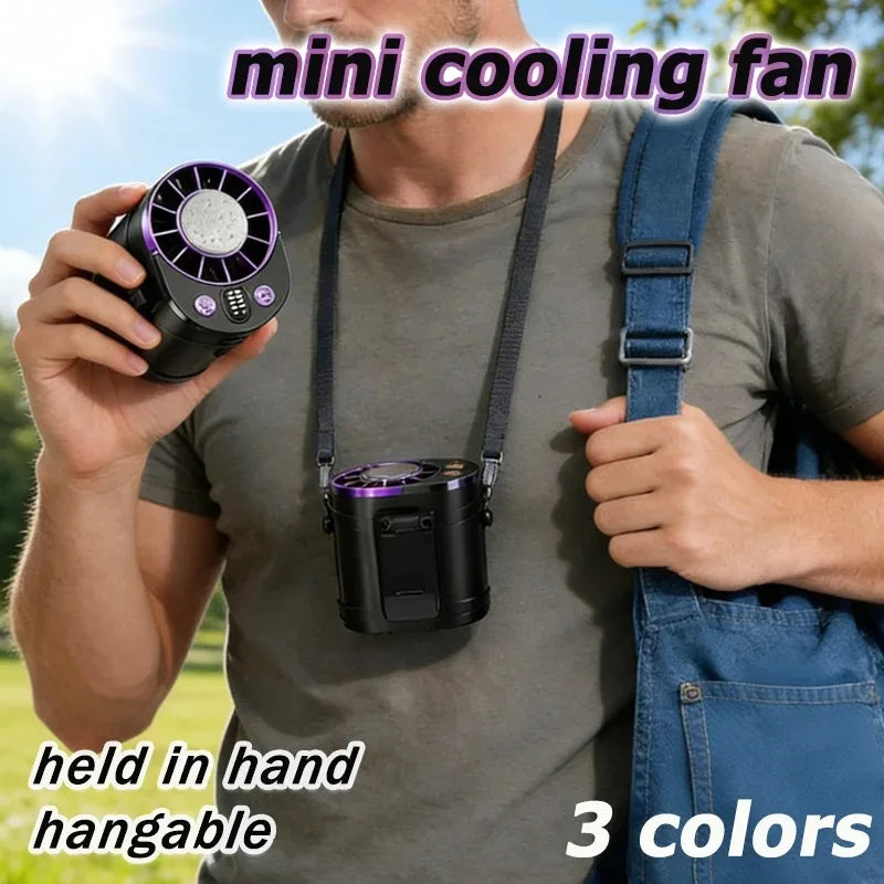 Waist Worn Portable Air Conditioner | 5W Low Power | Ice Pack Cooling | 1-3 Pack