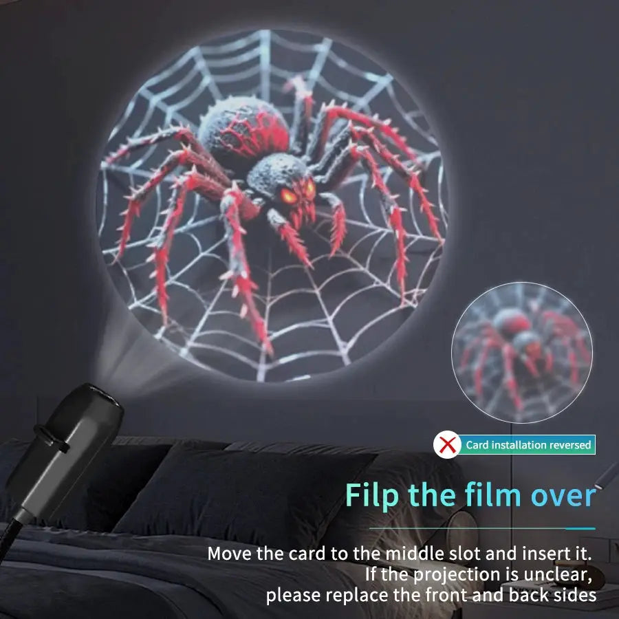 USB Planetary Projector | 5V Direct Connect | LED Bulb | Holiday Decor