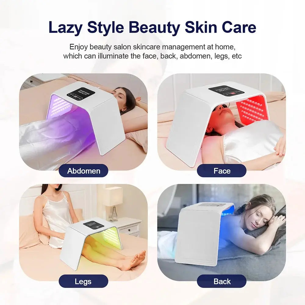 160 LEDs Foldable 7 Colors LED Photon Machine Home Use Beauty Salon LED Facial Body SPA Mask PDT Machine Face LED Mask Skin Care from PriceLows™