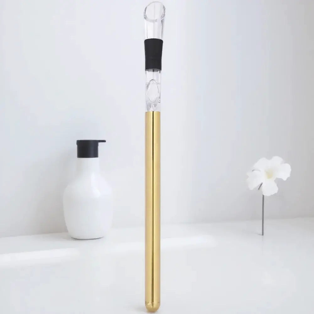Wine Chiller Aerator Stainless Steel Iceless Bottle Cooler Stick Aerating Pourer Decanter Spout from PriceLows™