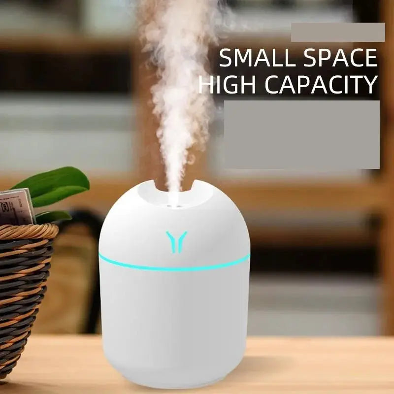 250ML USB Mini Air Humidifier Aroma Essential Oil Diffuser For Home Car Ultrasonic Mute Mist Maker Diffuser with LED Color Lamp from PriceLows™