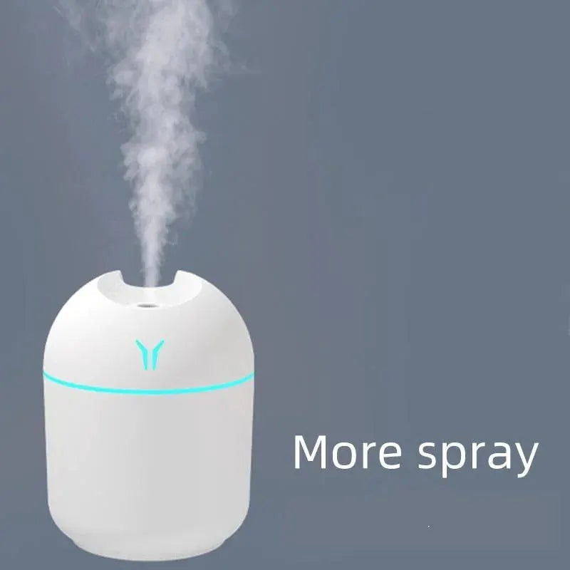 250ML USB Mini Air Humidifier Aroma Essential Oil Diffuser For Home Car Ultrasonic Mute Mist Maker Diffuser with LED Color Lamp from PriceLows™