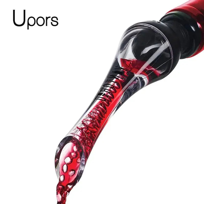UPORS Wine Aerator Pourer Premium Aerating Pourer Red Wine Decanter Cap Spout Stopper Bottle Mouth Dispenser Decanter Spout from PriceLows™