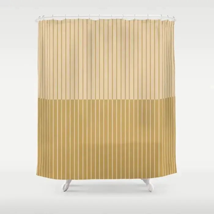Simple Colorful Lines Modern Fashion Pattern Shower Curtain Home Decoration Creative Personalized Shower Curtains from PriceLows™