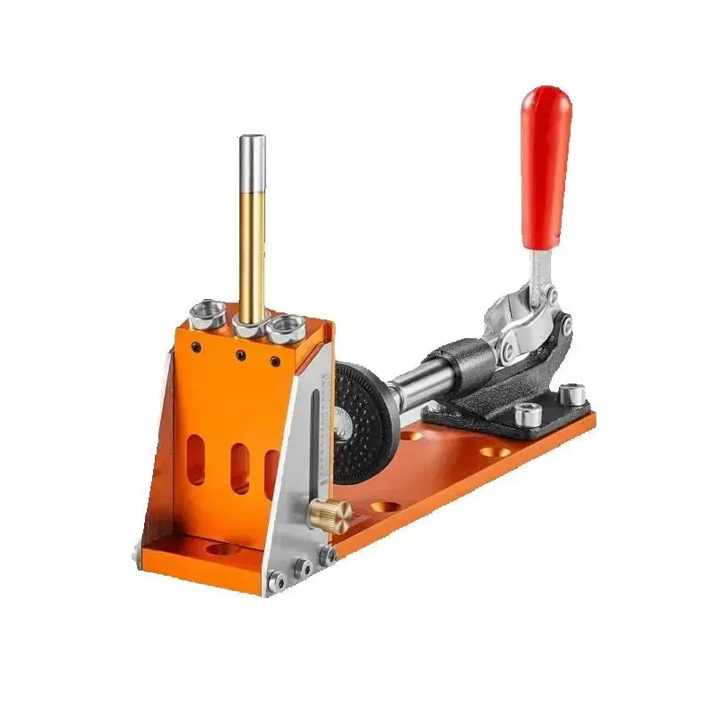 SucceBuy 30 Pcs Pocket Hole Jig Kit Adjustable & Easy to Use Pocket Hole Jig System with Step Drills Wrenches Drill Stop Rings from PriceLows™