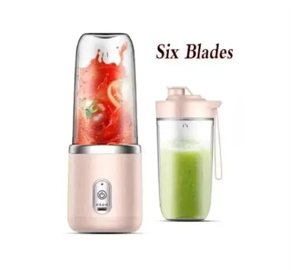 Portable USB Personal Mini Juicer Cup Handheld Travel Blender Single Double Cups for Water Bottles from PriceLows™