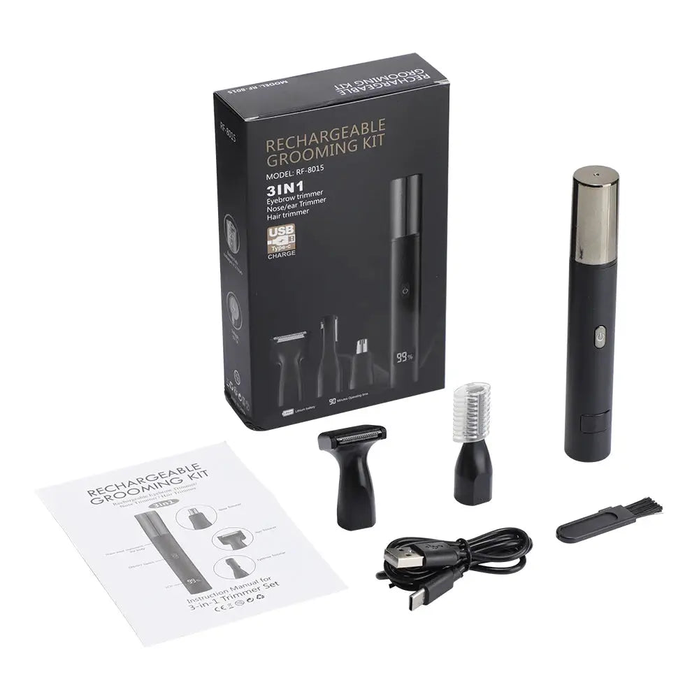 Electric Nose Hair Trimmer Mini Implement Shaver Clipper for Men Women Ear Neck Eyebrow Trimmer Shaver Man's Clean Trimer from PriceLows™
