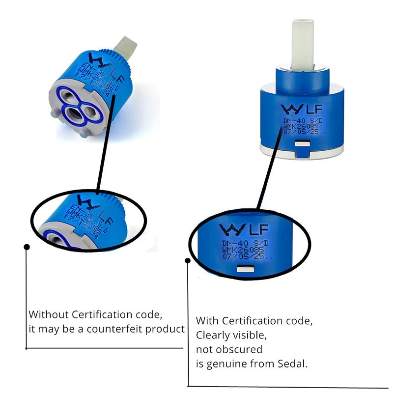 Faucet Cartridge | Ceramic Cartridge | 25/35/40mm Size Range | SD-25-35-40