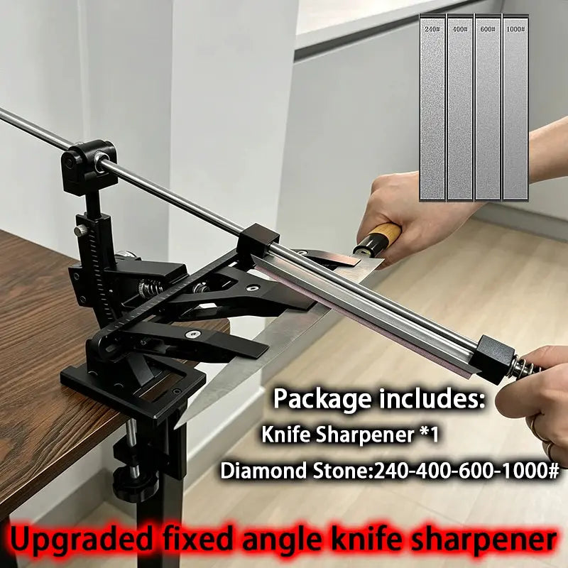 Knife Sharpener | Fixed-Angle | Precise Adjustment | One Size