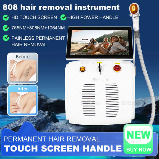 Diode Hair Removal Device | 5000W Power | Ice Point Cooling 10C | Full Body