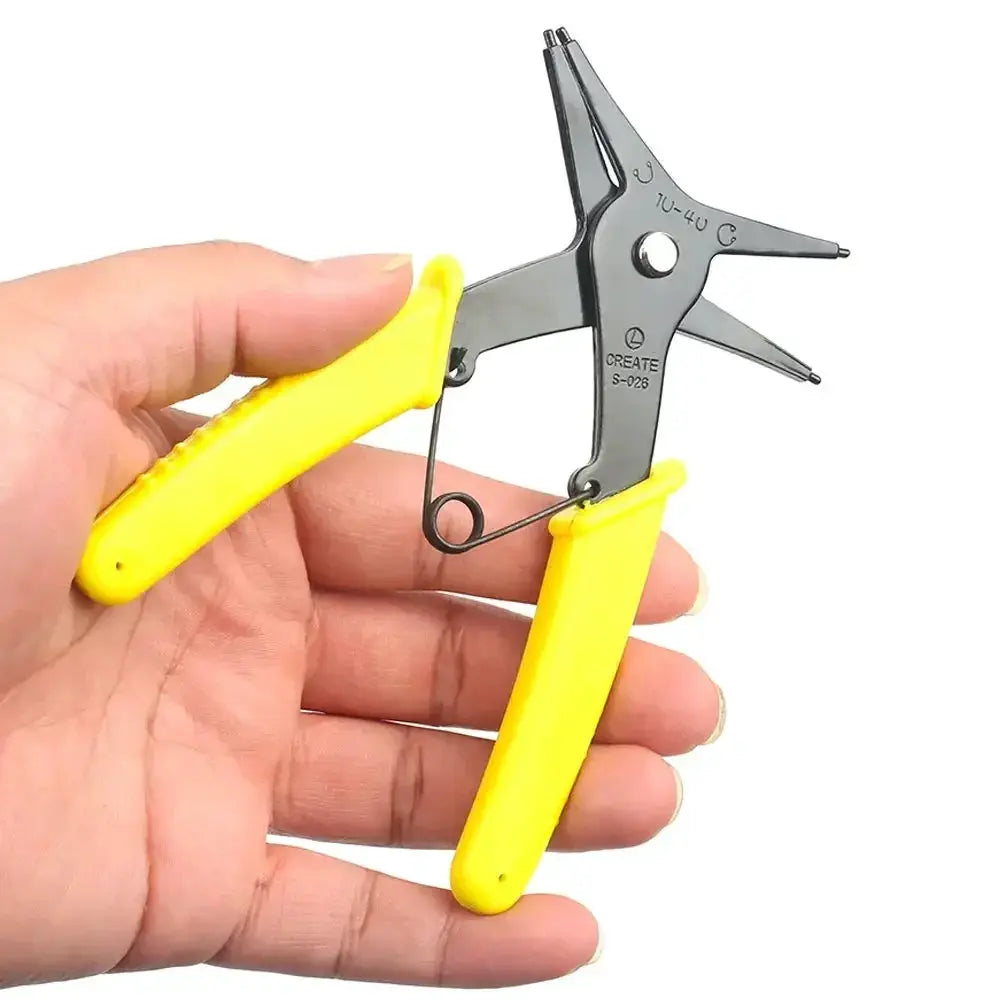Multifunctional 2 in 1 Circlip Pliers Disassemble Assemble Snap Spring Retaining Ring Clip Circlip DIY Hand Tools from PriceLows™