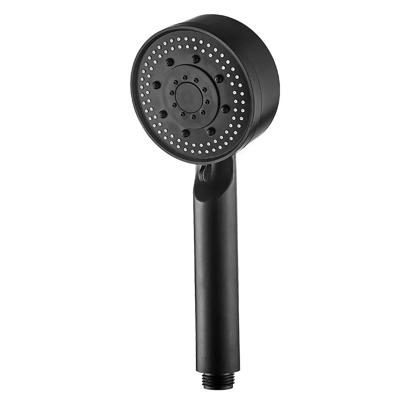 Shower Head | 5 Modes Adjustable | High Pressure Water Saving | Black