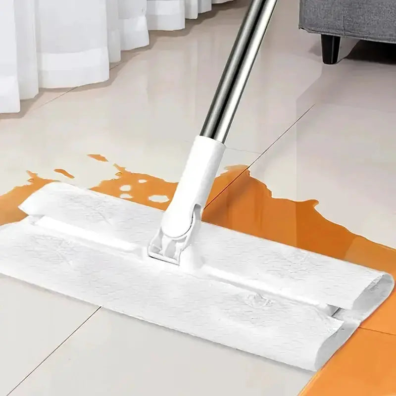 30/200Pcs Of Dust Removal Paper Disposable Household Dust Removal Cloth Electrostatic Mop Pad Floor Tile Floor Cleaning Supplies from PriceLows™
