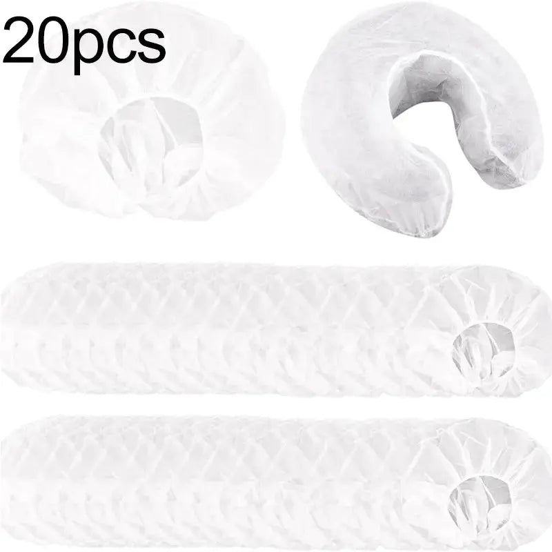 Non Woven U Shaped Headrest Pillowcase | Disposables for Beauty Spa