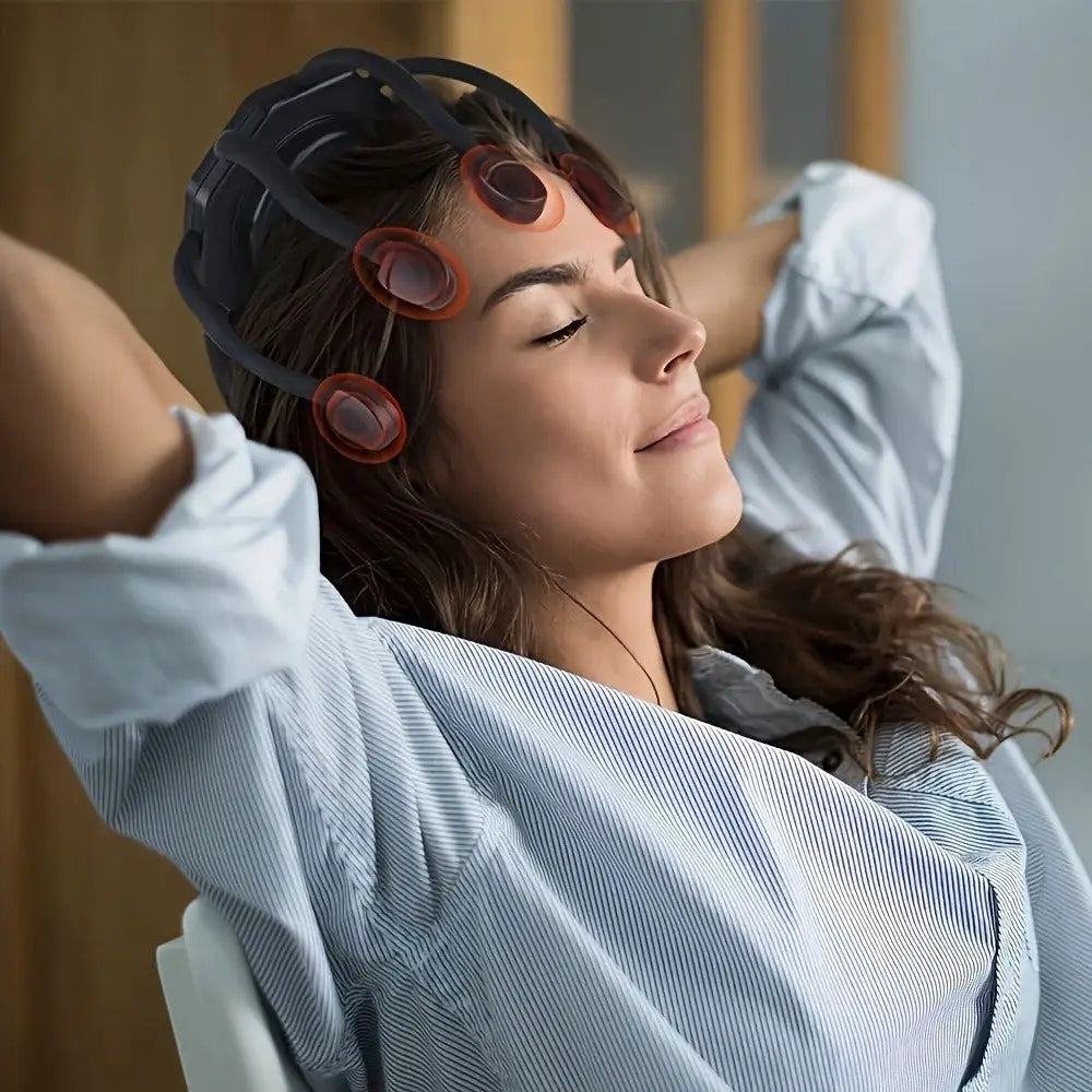 Electric Scalp Massager | 3 Modes | Battery Powered | Medium Size