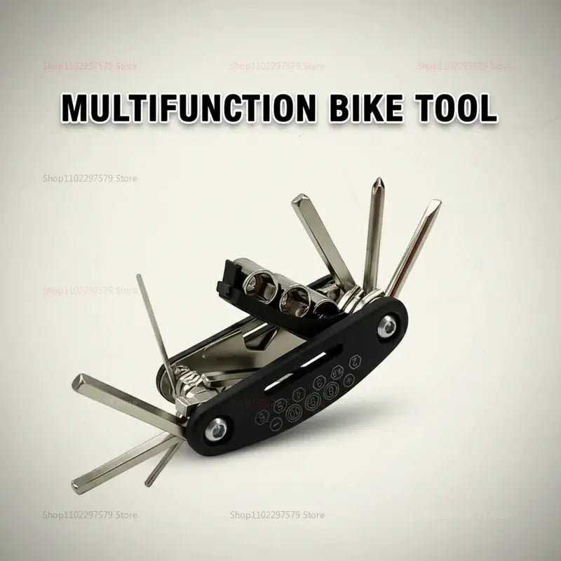 16 in 1 Mountain Bike Multi Tool Socket Wrench Set Portable Bicycle Repair Kit for Cycling Motorcycle Outdoor Adventure Gear from PriceLows™