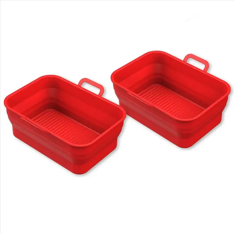Air Fryer Liners | Collapsible Silicone | Ninja DZ201410 Compatible | DZ201410
