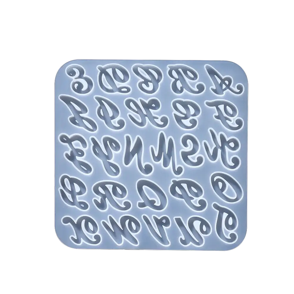 Alphabet Epoxy Resin Silicone Mold | DIY Jewelry Crafts Mould