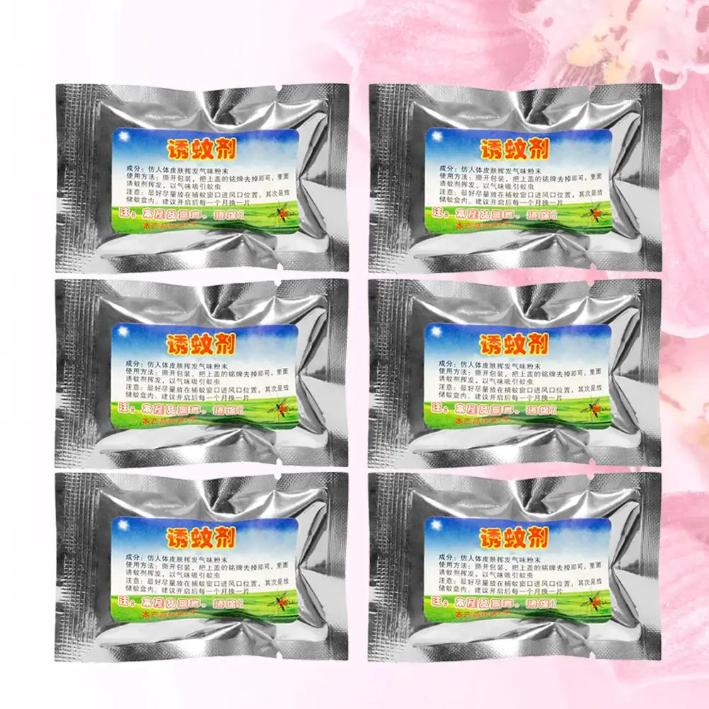 6Pcs Powder Mosquito Zapper Attractant Mosquito Repellers Lamp Parts Mosquito Lure Pest Repellers Fly Repellers from PriceLows™