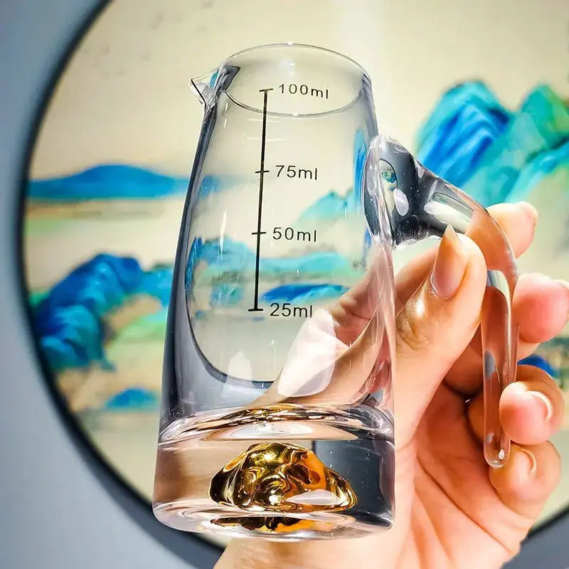 100ml Luxury Decanter Wine Bottle Creative Jinshan Wine Separator High-end Whisky Bottle Decanter Aerator Wine Dispenser 2pcs from PriceLows™
