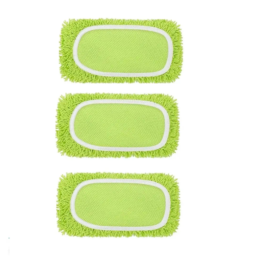3pcs Reusable Microfiber Mop Pads for Swiffer Sweeper Mop Dry & Wet Mopping Cloths Washable Wet Pads Refill for Mopping Floors from PriceLows™