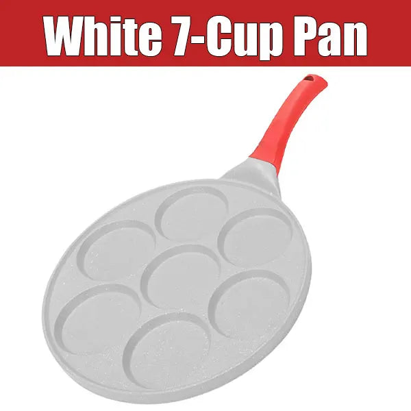 Mini Pancake Pan | 7-Cup Capacity | Aluminum Alloy Nonstick | One Size