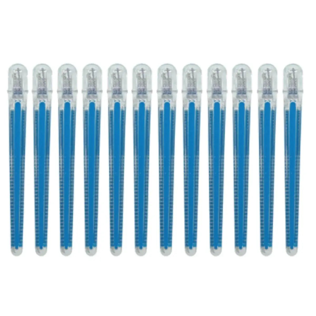 Pro Seamless Hair Clips | 12 Pcs Plastic Alligator Barbershop Styling Tools