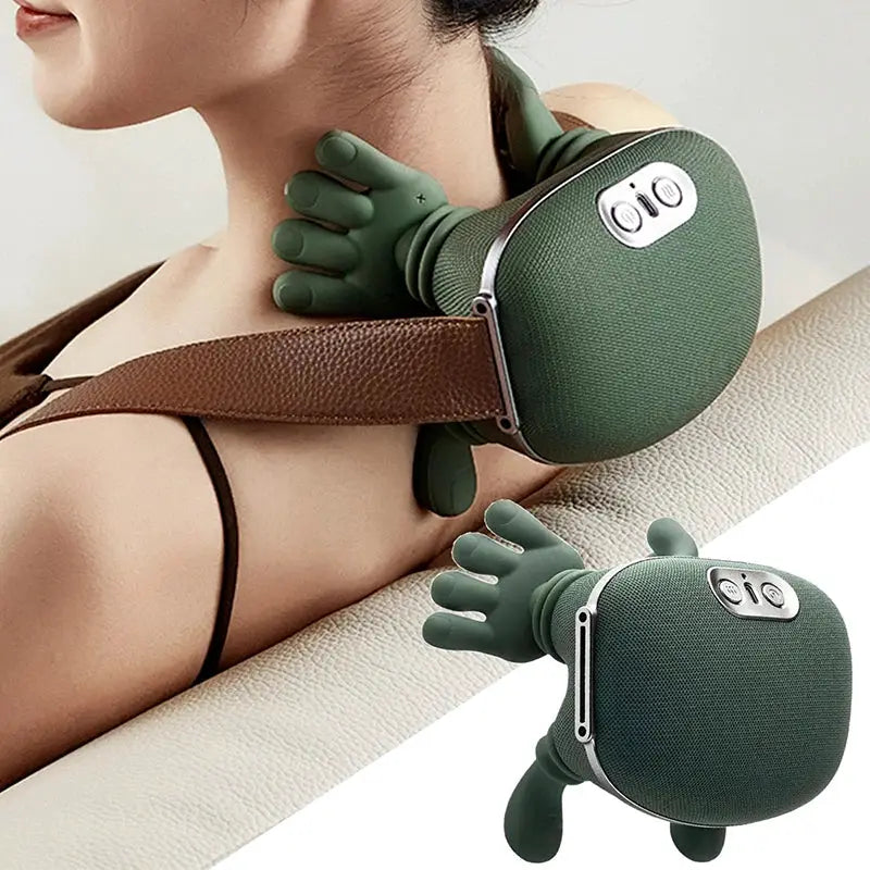 2026 Bionic Neck Shoulder Massager N7 Kneading Massager Shawl 3-Level Modes Neck Cervical Waist Leg Body Muscles Massage Pillow from PriceLows™