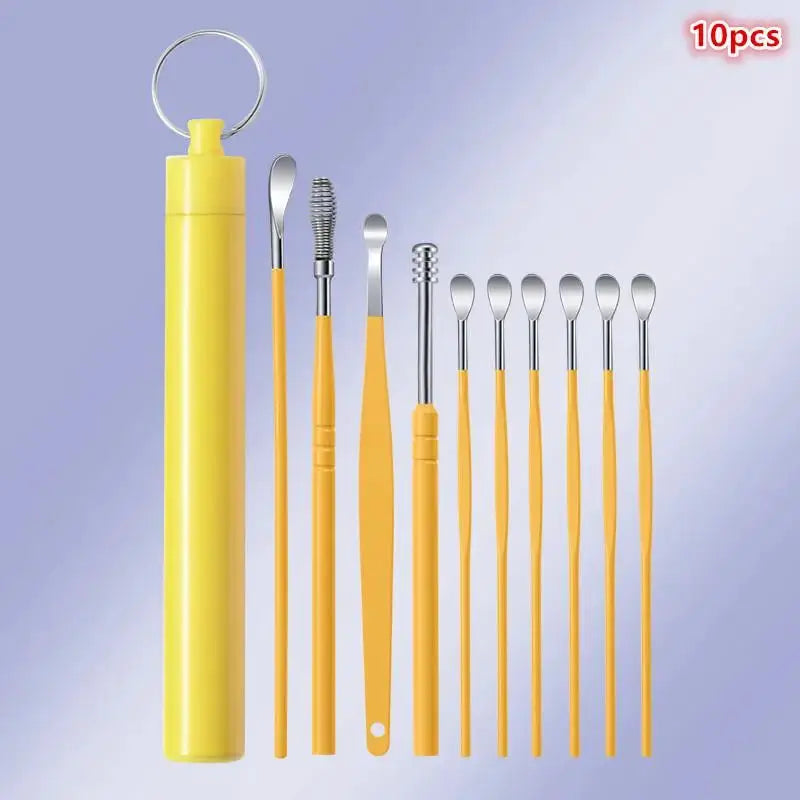 1 Set Earwax Removal Tools Ear Wax Cleaner Pick Digging Artifact Ear Pick Cleaning Ears Remover For Clean Your Kit Gadgets from PriceLows™