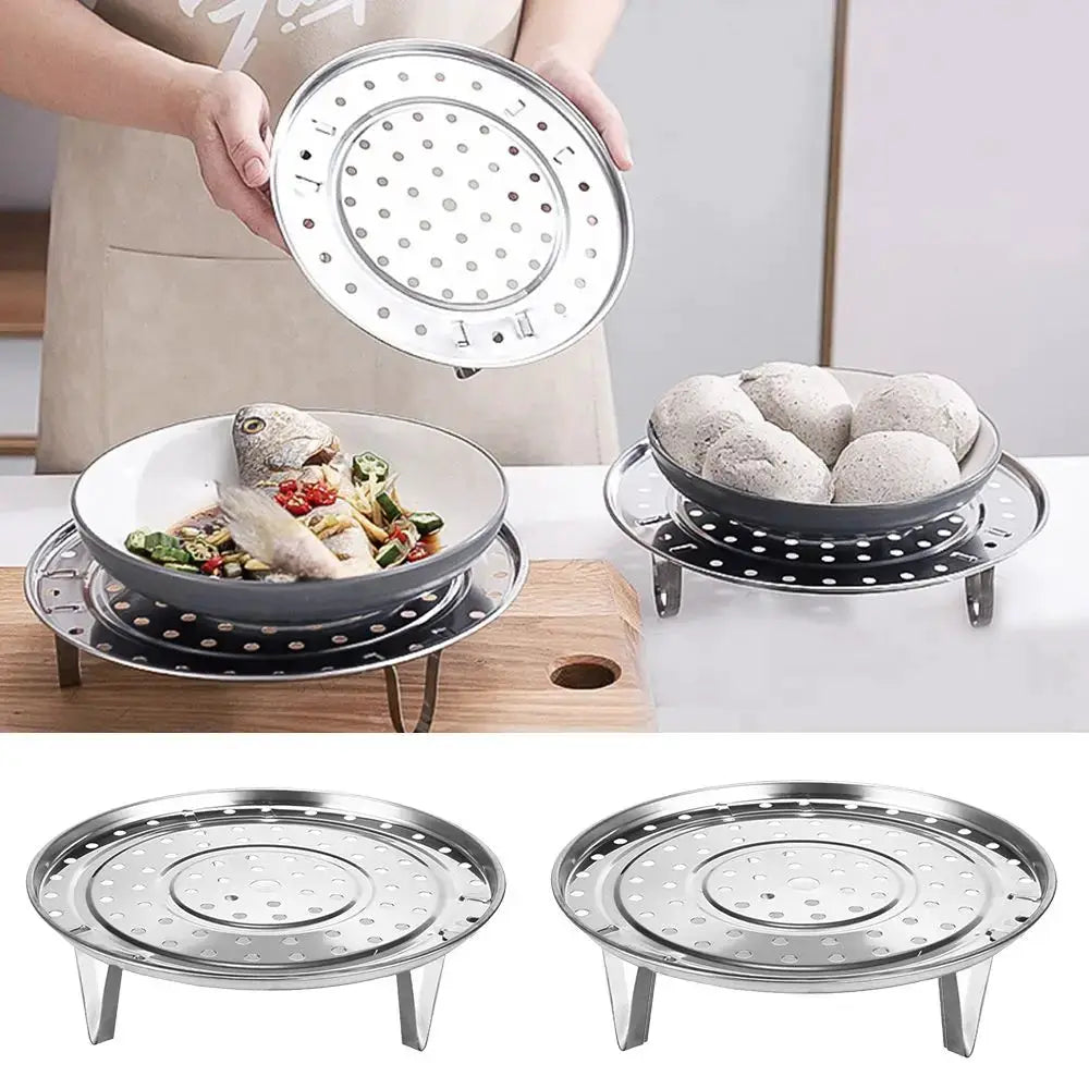 Steamer Basket | Stainless Steel | Instant Pot Compatible | 5 Sizes Set