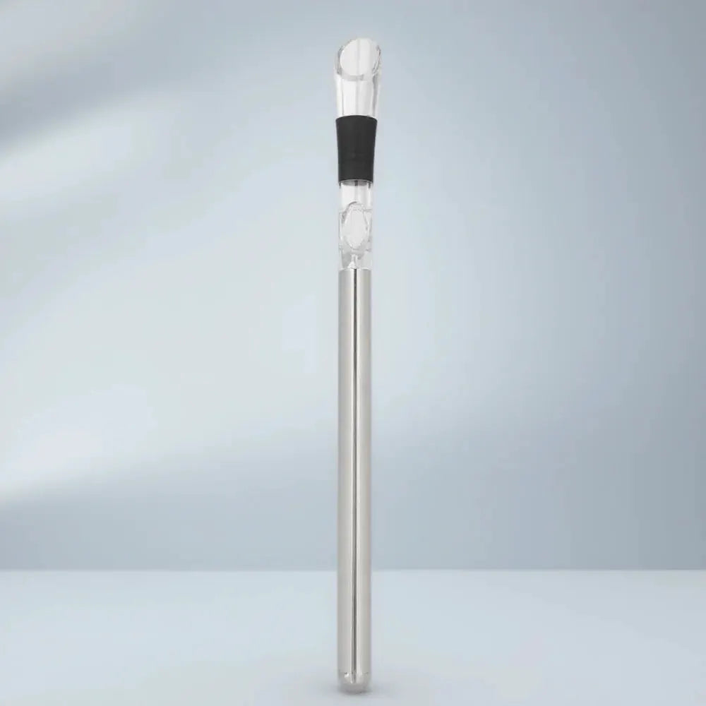 Wine Chiller Aerator Stainless Steel Iceless Bottle Cooler Stick Aerating Pourer Decanter Spout from PriceLows™