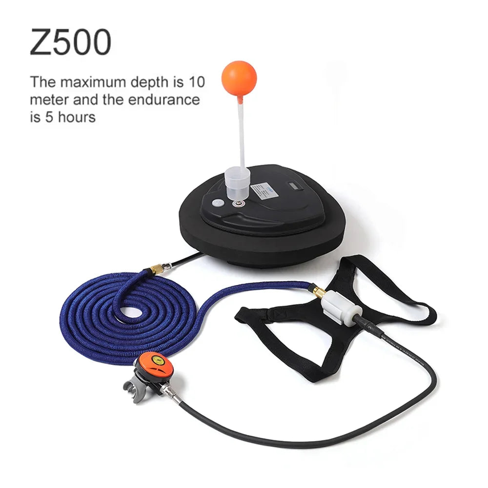 Scuba Diving Ventilator | Battery 52500mAh | Depth 10m | Time 3.5-5H