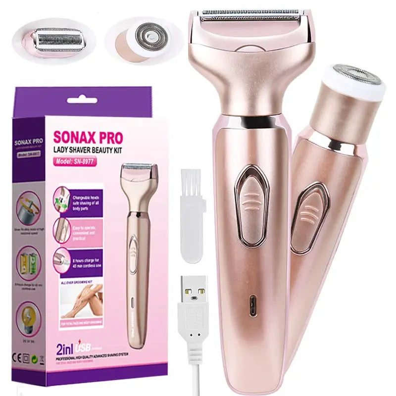Women Hair Trimmer | Waterproof | 90 Min Battery | Wet Dry Use