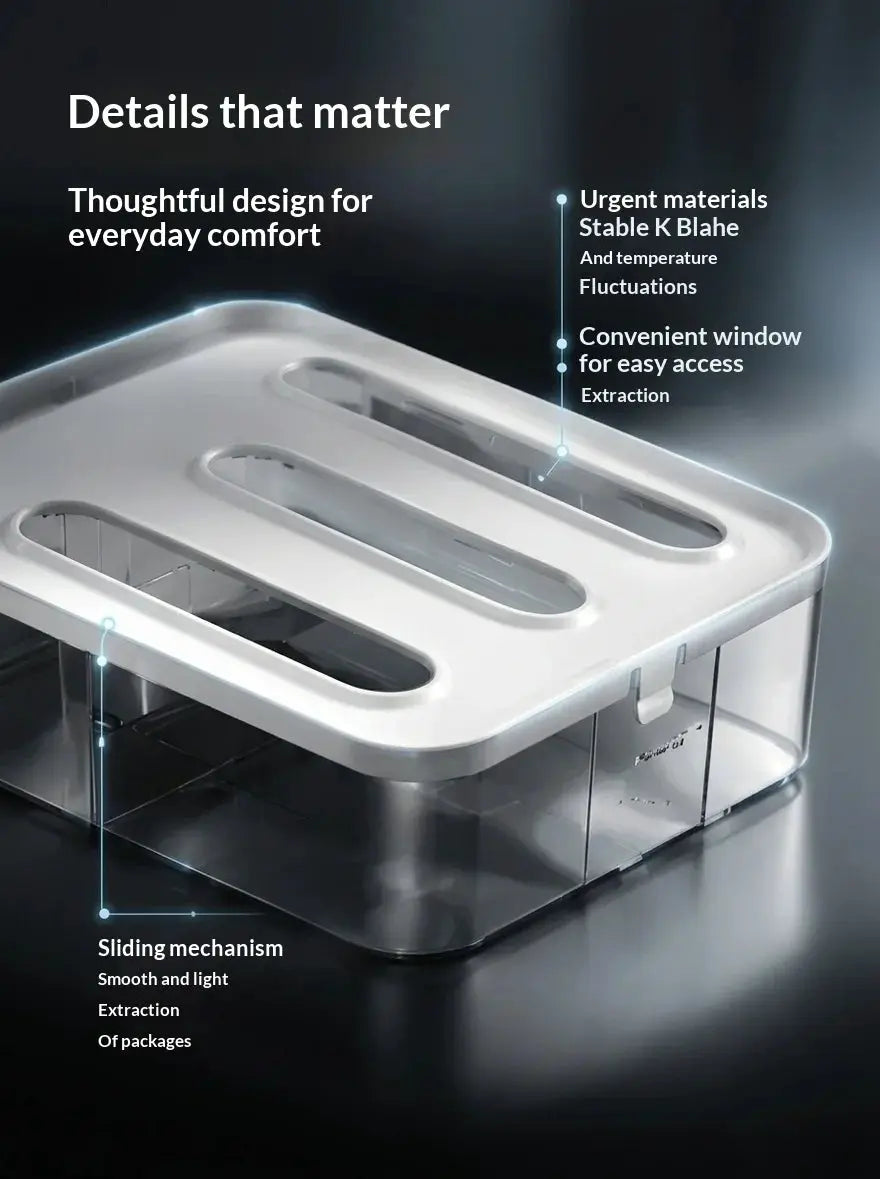 Food Storage Box | ABS Material | Reusable | Kitchen And Home Use