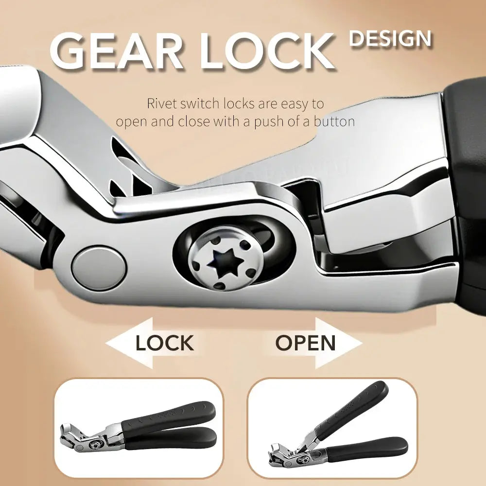 Toenail Clippers | Angle Head Design | Stainless Steel | For Thick Toenails