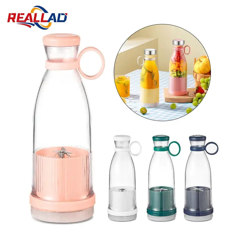 Electric Juicer Cup 6 Blades Blender Milkshake Machine USB Portable Fruit Milk Mixing Tool Mini Fresh Juice Blender from PriceLows™