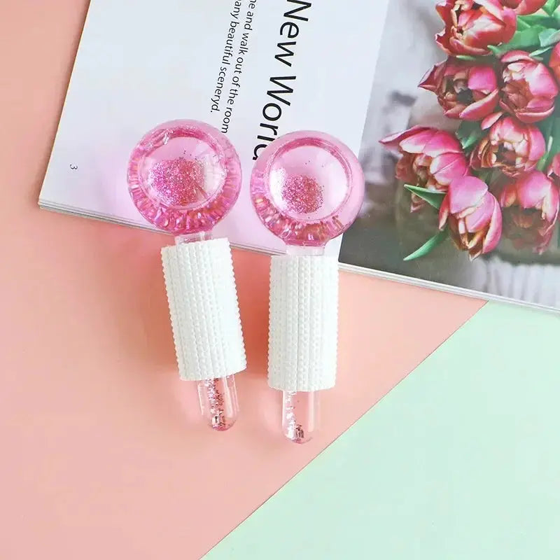 Ice Globes Facial Roller | Cooling Skin Care | Redness Soothing | Single Unit