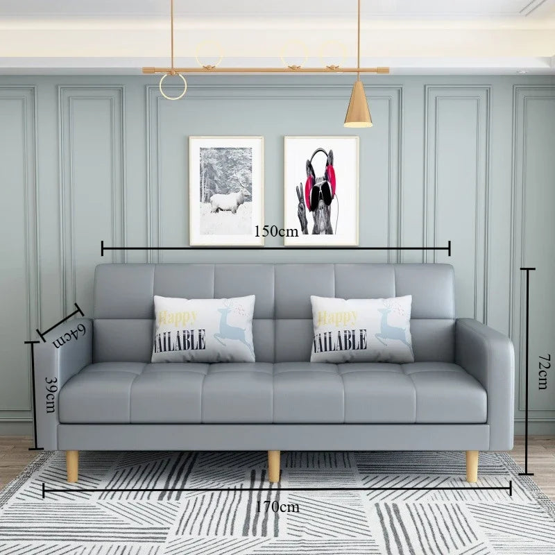 Sofa Bed | Wood Frame | Fabric Upholstery For Hotel Use