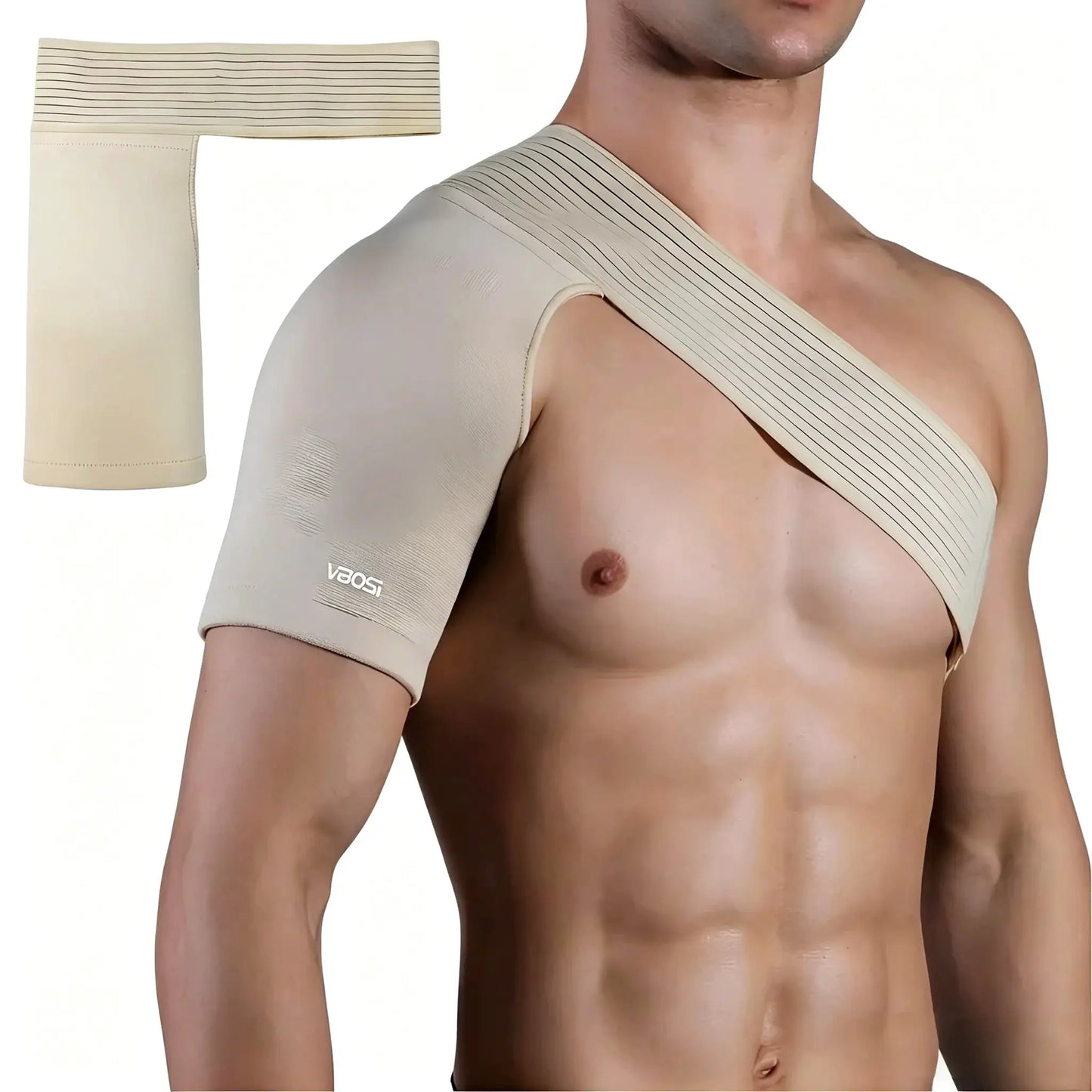 Adjustable Compression Shoulder Support Brace | Pain Relief And Injury Recovery | Men And Women